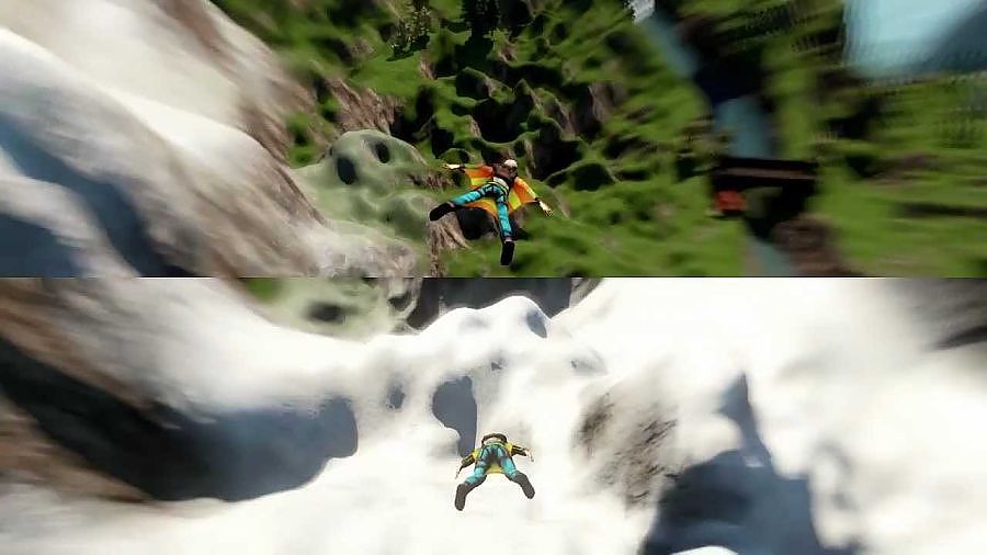 Skydive Trailer - Wingsuit game