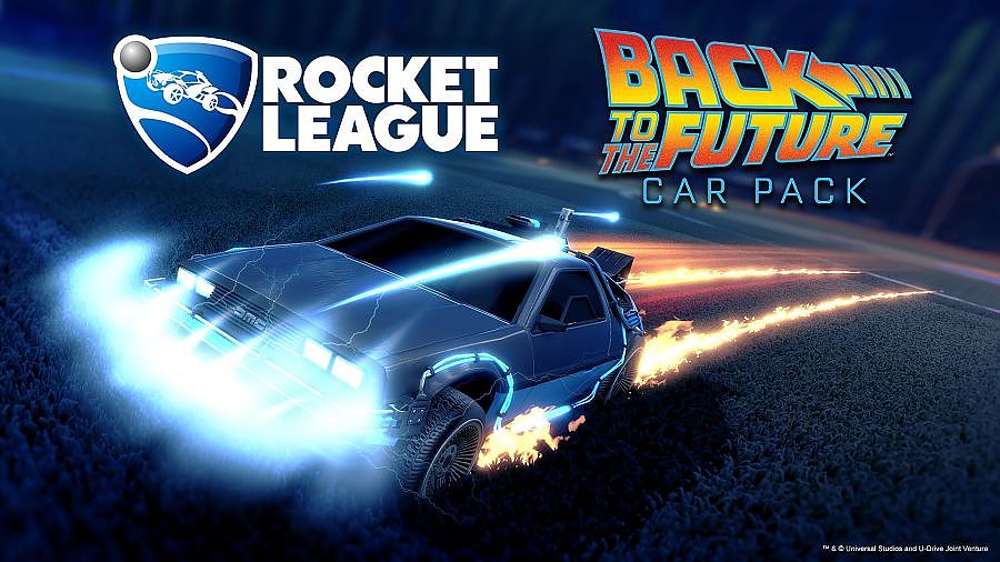 Rocket League - Back to the Future Car Pack Teaser